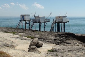 Fischen an der Küste bei La Rochelle image-16450