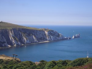 Die Needles auf der Isle of Wight image-16468