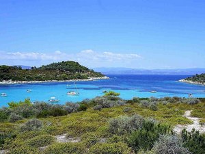 Bucht auf der Halbinsel Sithonia image-15862