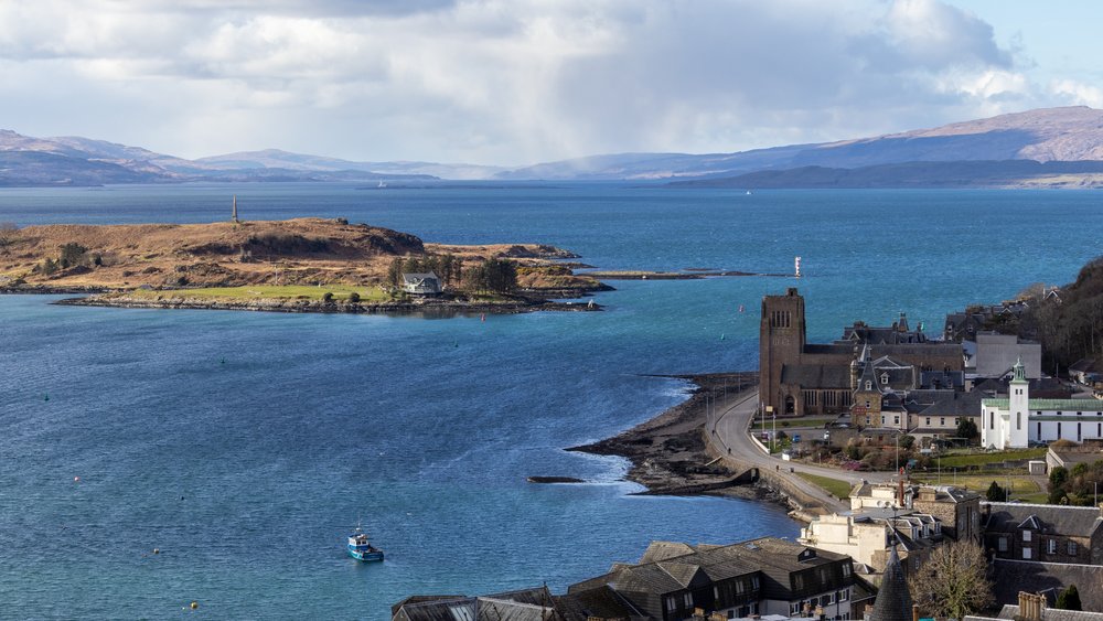 Blick auf Oban Blick auf Oban