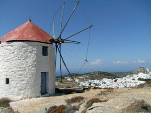 Windmühle auf Amorgos image-15850