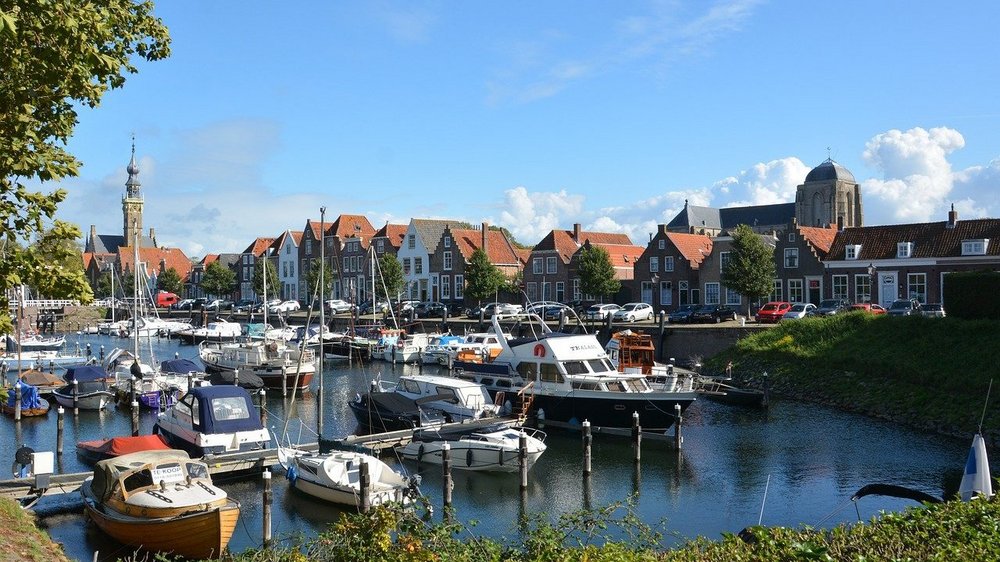 In der jkleinen Hafenstadt Veere In der jkleinen Hafenstadt Veere