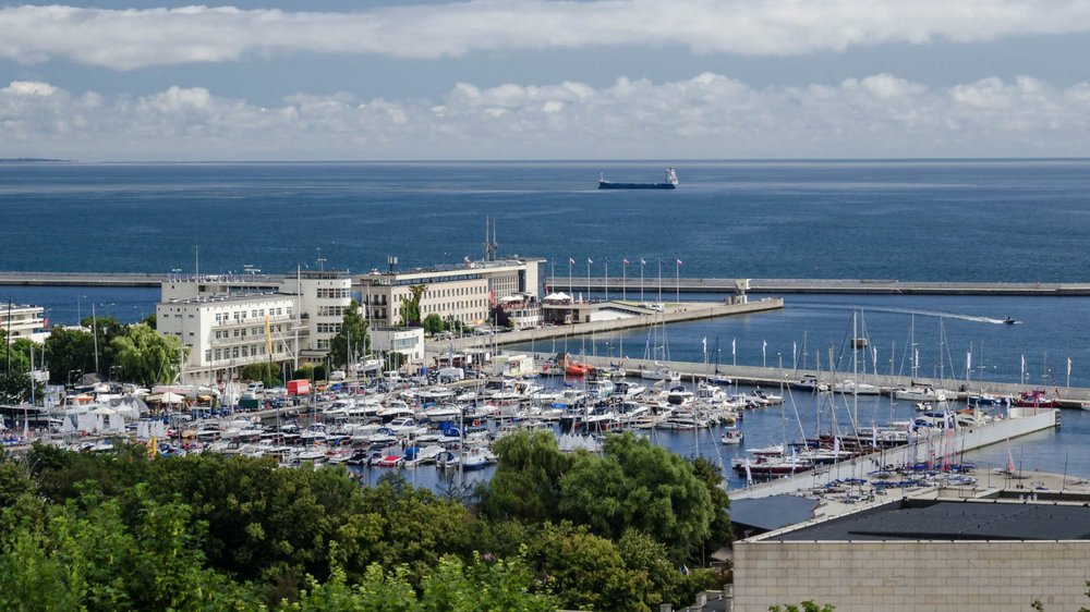 Die Marina in Gdynia Die Marina in Gdynia