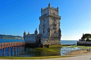 Der Torre de Belem in Lissabon image-16513