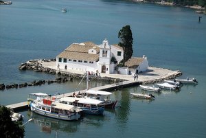 Das Kloster Vlacherna auf Korfu image-15797