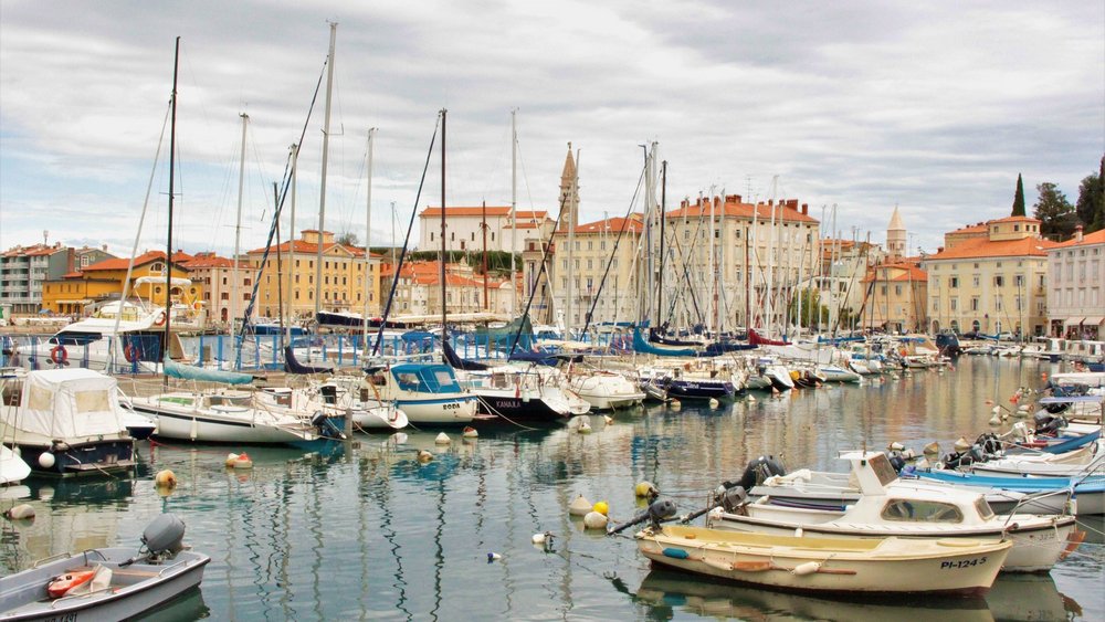 Im Hafen von Piran