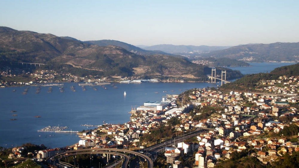Blick auf Vigo Blick auf Vigo